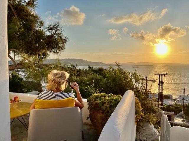 Anemones Sea View Apartamento Mykonos Town Exterior foto